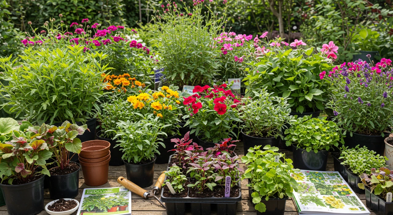 Escolha de Plantas: O Segredo para um Jardim Vibrante